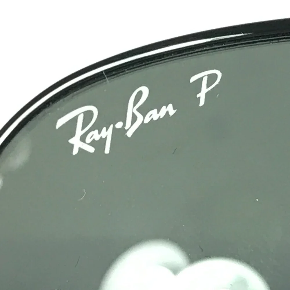 Ray-Ban Sunglasses RB3683 002/58 Black Aviator Frames with Gray Polarized 56 mm